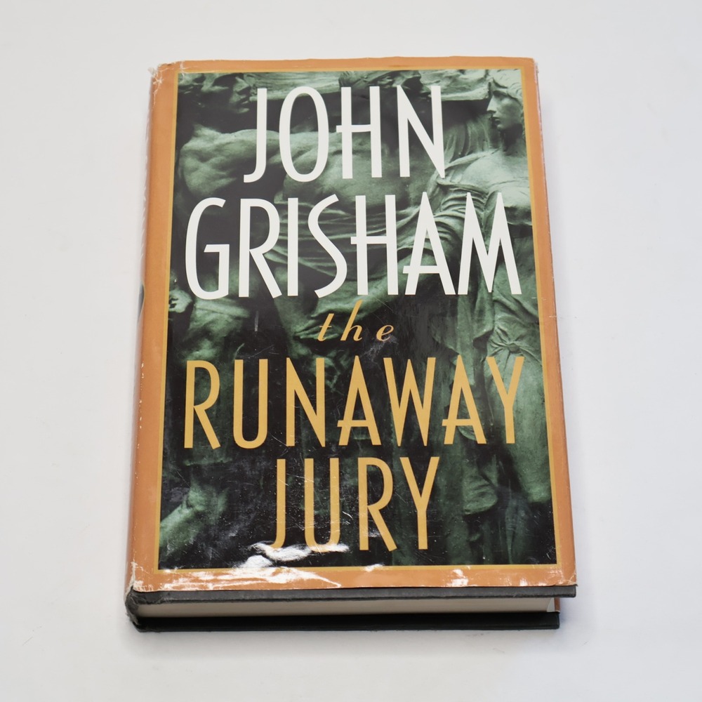 John Grisham The Runaway Jury Hardcover 1996 Brown Fair Legal Thriller Novel